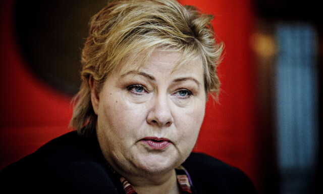 image: Erna slår ned forsvarsopprøret i egne rekker